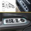 Для Jeep Compass LHD второго поколения 2017 2018 хромированное оконное стекло, кнопка подъема, панель, крышка, накладка, наклейка