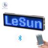 Mini LED Digital Display Light Rechargeable Bluetooth Name Badge Light DIY Programmable Multi Language Scrolling Sign Light