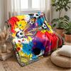 Soccer Art Energy Theme blanket Lightweight Warm Flannel Blanket Decorative Throw Blanket for Home Decoration