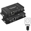 HDMI KVM Extender 60m Over Ethernet Cat5e/6 1080P Extender KVM USB POC Cable HDMI Loop Extender Splitter for Mouse Keyboard PC