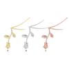 Necklace Flower Attractive Charming Skin-Friendly Pendant Exquisitely Polished Clothing Accessories Delicate Fashion