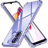 Прозрачный чехол-подушка 1,5 мм для Xiaomi Redmi 10C 10A 9A 9C 12c Redmi Note 10 10S 11 11s 12s 12 Pro 5G A1 A2 Plus Cover Fundas