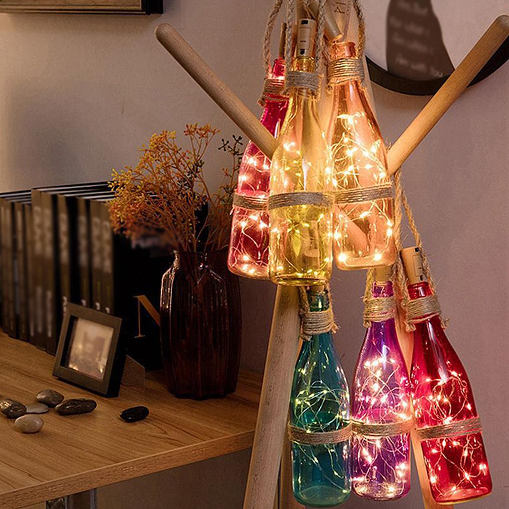 Пробковая бутылка на батарейках 1м / 2м светодиодная панель для самостоятельного изготовления на день рождения