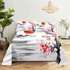 Китайская тушь и стирка 0,9/1,2/1,5/1,8/2,0 м Постельное белье Цифровая печать Полиэстер простыня с наволочкой Постельное белье с принтом