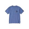 Uniqlo × Коллаборация Studio Ghibli Весна/Лето 24 Круглый вырез Пуловер Короткий рукав Футболка Унисекс Футболка Синий 466794-63