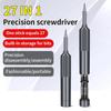 Multi-Purpose Screw Driver Bits Kit Multi Bit Small Screwdriver for Eyeglass Watch Computer