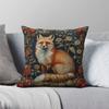 Наволочка для подушки William Morris Fox Square Полиэстер Лен Бархат Креативная Молния Декор Наволочка для декоративной подушки Чехол для домашней подушки