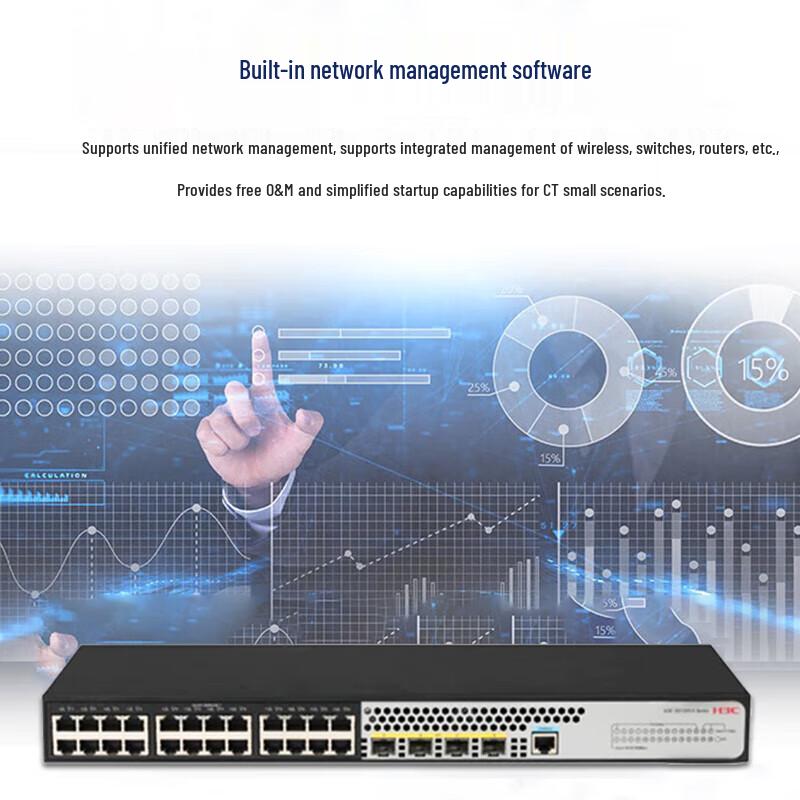 H3C S5120V3-EI-H1 Series Enhanced Layer 3 Managed Enterprise Network Switch