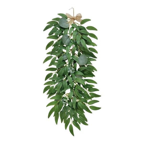 Настенный искусственный лист ивы, реалистичный, неувядающий, не увядающий, гнущийся, прозрачный, лоза