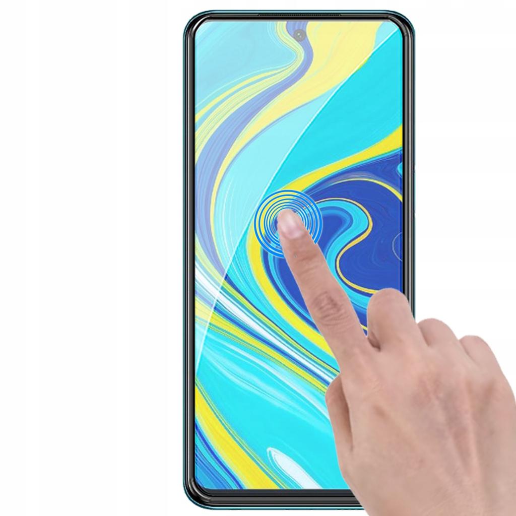 3x Tempered Glass for Xiaomi Redmi Note 9S (full screen, full 5D, 9H)