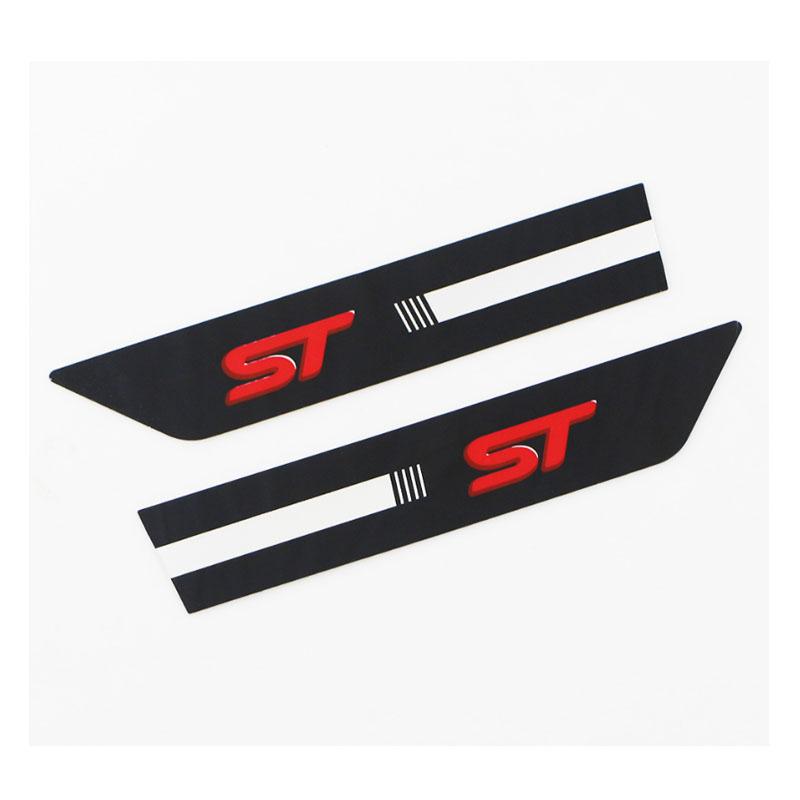 Car ST Side Fender Sticker Fit for Ford Focus 2 3 4 MK2 MK3 Fiesta Mondeo Escape Kuga EcoSport Explorer Edge Fusion
