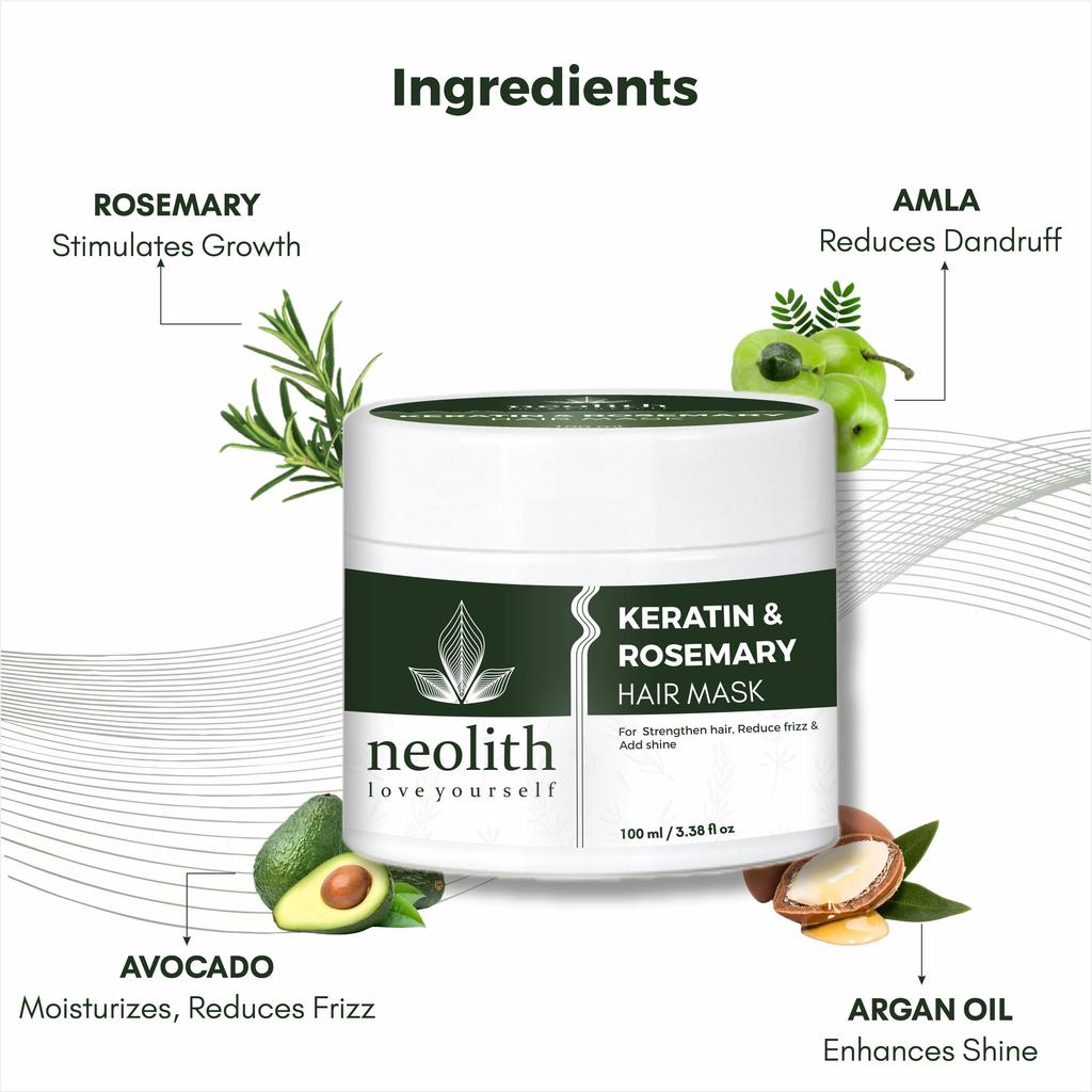 Neolith Rosemary & Keratin Hair Mask
