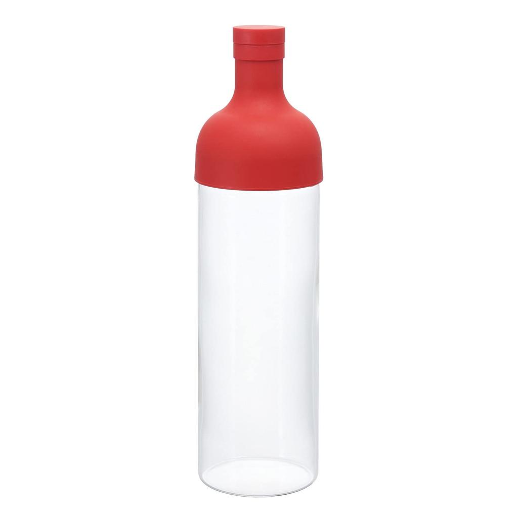 HARIO Bottle Hot Safe 750ml Red Made In Japan Filter-in Water/Dishwasher FIB-75-R