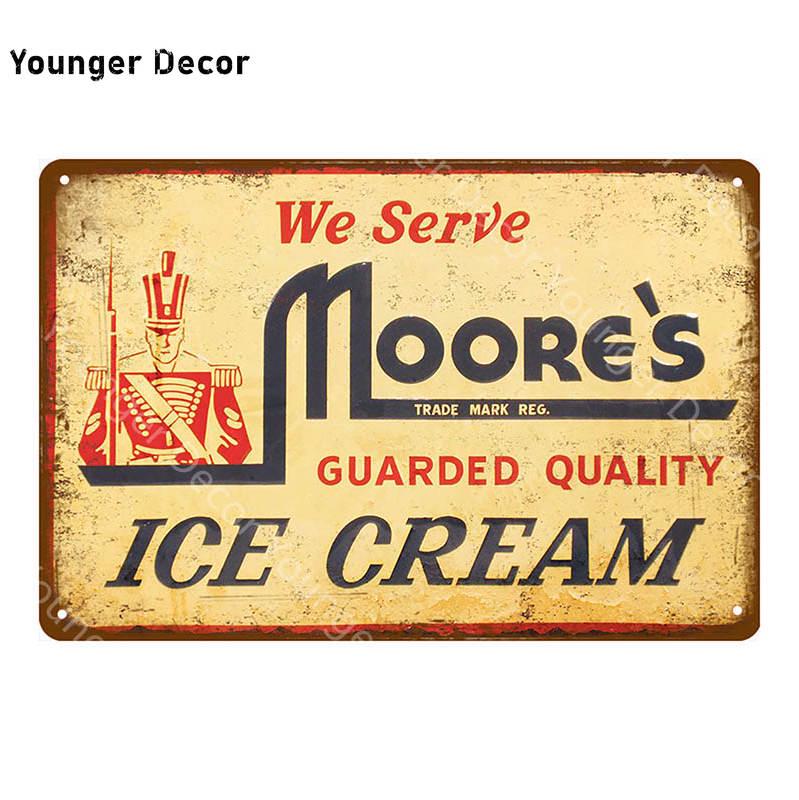 Еда, декор для хлеба, мороженое, молоко, клубника, соленые огурцы, вафли, металлические жестяные вывески, винтажный постер, настенная художественная табличка YI-010