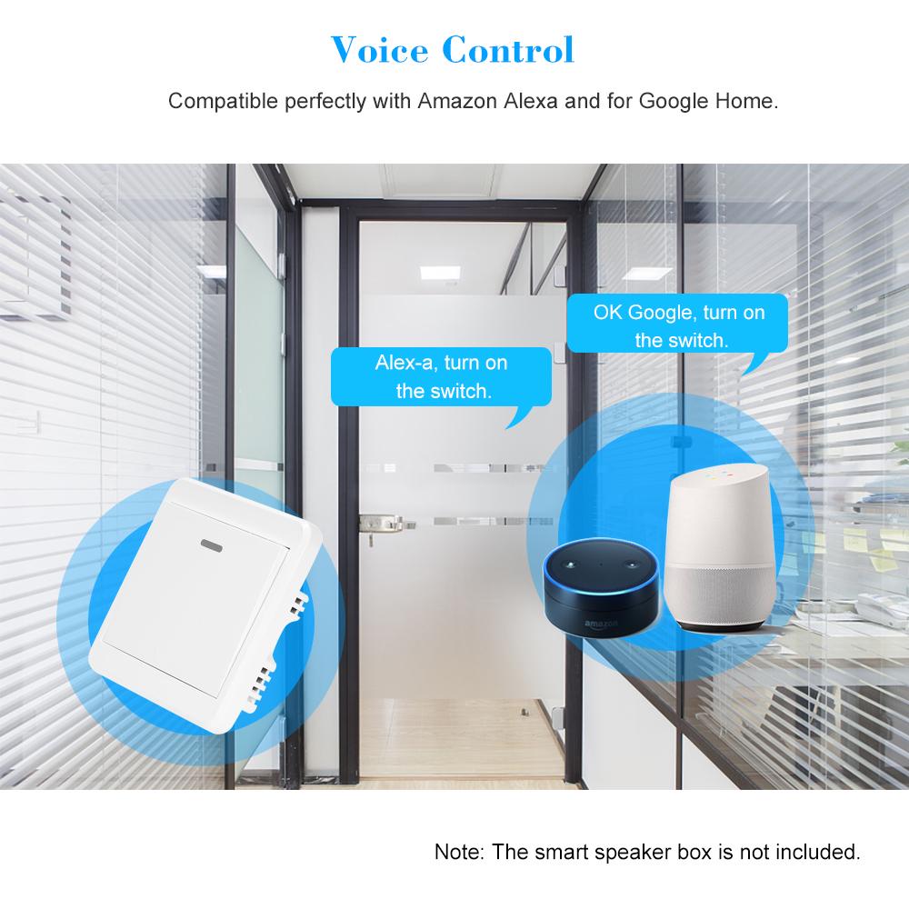 SONOFF WiFi кнопка выхода из двери 433 МГц беспроводной переключатель для электронного дверного замка NO COM