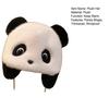 Winter Riding Hat Panda Shape Thickened Warm Hat Face Shape Modification Windproof Ear Protection Plush Hat