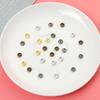 Two Holes Accessories Mini Metal Buttons DIY Doll Clothes Clothing Sewing Craft Dolls Strap Buckles
