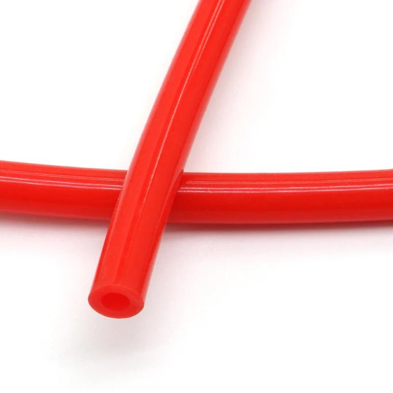 Мягкий силиконовый резиновый шланг пищевого класса Гибкая силиконовая трубка -60℃~180℃ Диаметр 0,5 1 2 4 5 6 7 8 9 10 11 12 14 16 18 20 30 50 мм