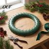 Christmas Wreath Supplies Plastic Frame, Floral Making Ring, Circle/Heart Shaped DIY Base Ring for Arrangements, Craft Projects Seasonal Frame