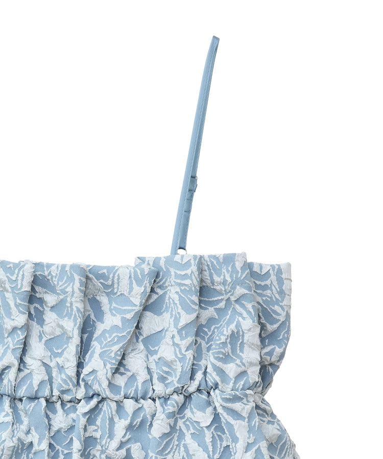 Музыкальный свитер-жилет жаккардовый бюстье для синего [Земля и экология] женского,