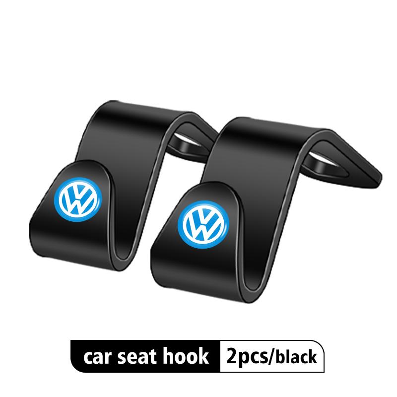 Car Seat Pillow Rod Hook PP Material Auto Back Seat Organizer For Volkswagen VW Scirocco Passat Polo B5 B6 B7 CC Tiguan Sharan zj2