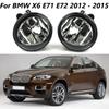 Левая и правая передняя противотуманная фара автомобиля, противотуманный фонарь без лампы дальнего света для BMW X6 E71 E72 2012 2013 2014 2015 63177311351
