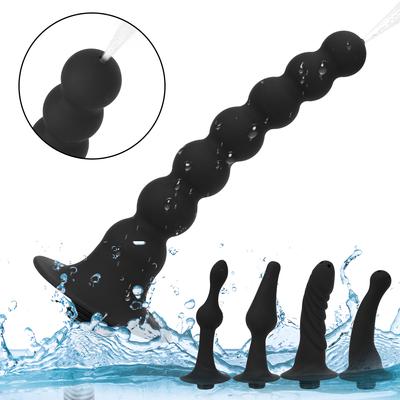 Насадка для клизмы для толстой кишки Очиститель для анальной клизмы Анальный шприц Насадка для душа для вагинального очищения Силиконовая вагинальная спринцовка Для здоровой прямой кишки