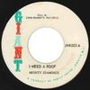 7-дюймовая пластинка MIGHTY DIAMONDS I Need A Roof JHK005 Giant 1975 US Reggae Ska Dub Б/у