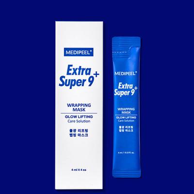 Маска-обертывание Medi-Peel Extra Super 9 Plus Water Luminous Lifting 4 мл 4 упаковки