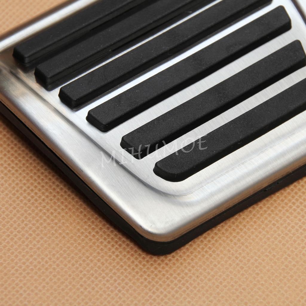 Stainless Steel Gas Brake Pedal Pad Cover Set For Alfa Romeo Stelvio Giulia