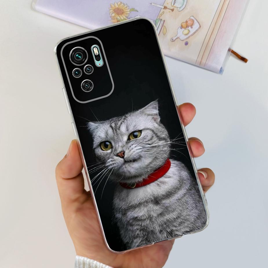 Для Xiaomi Redmi Note 10 4G Чехол Redmi Note 10S Роскошный Расписной Чехол-Крышка Для Xiaomi Redmi Note 10 Pro Max Note10 S Мягкие Fundas