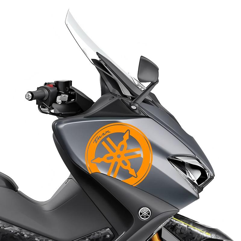 Подходит для Yamaha TMAX530 560 наклейка декаль для тюнинга автомобиля, с персонализированными наклейками на голову автомобиля с цветочными узорами.