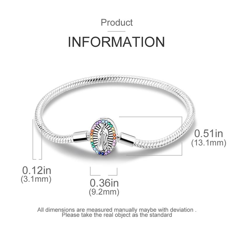 Bracelets copper Authentic 1720CM Compatible With Do It Yourself Charm Bead Charms Star Shape Moon Sun Four Leaf Shamrock Green Zircon Bracelets Jewe