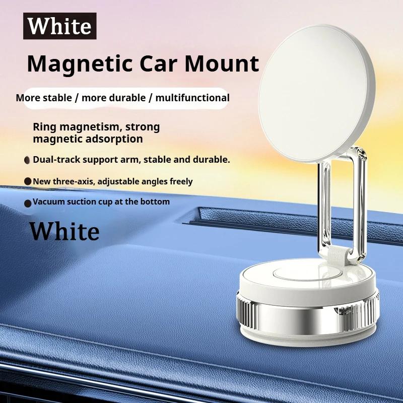 Car Vacuum Magnetic Phone Holder Portable Foldable Rotatable Suction Cup Stand For Baojun 310 330 360 510 530 560 610 730 Rs-3