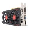 Видеокарта 6 ГБ GDDR5 192 бит Двойной вентилятор Слот PCIE 2.0 16X Поддерживает DVI VGA HD Multimedia Interface Игровая видеокарта