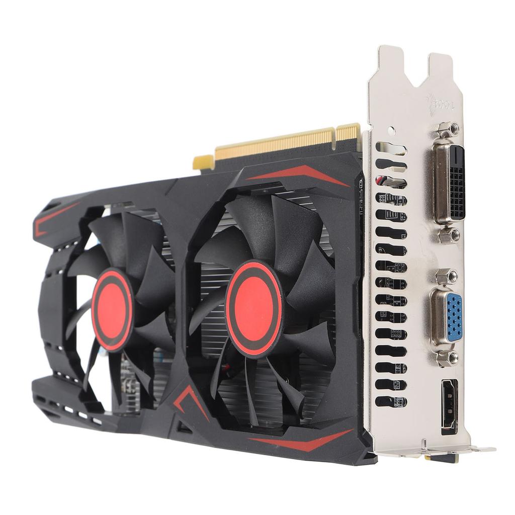 Видеокарта 6 ГБ GDDR5 192 бит Двойной вентилятор Слот PCIE 2.0 16X Поддерживает DVI VGA HD Multimedia Interface Игровая видеокарта