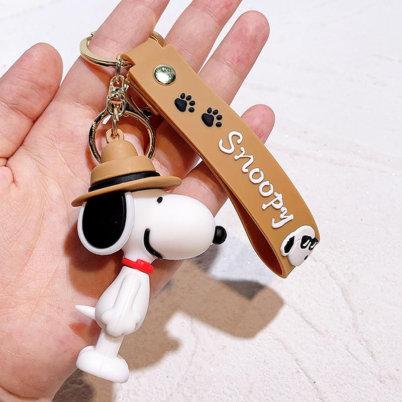 [PUTCENDI] брелок для ключей снупи многофункциональный брелок для мобильного телефона ремешок супер милый кулон карта рюкзак украшения ремешок для мобильного телефона сумка сумка автомобильные аксессуары