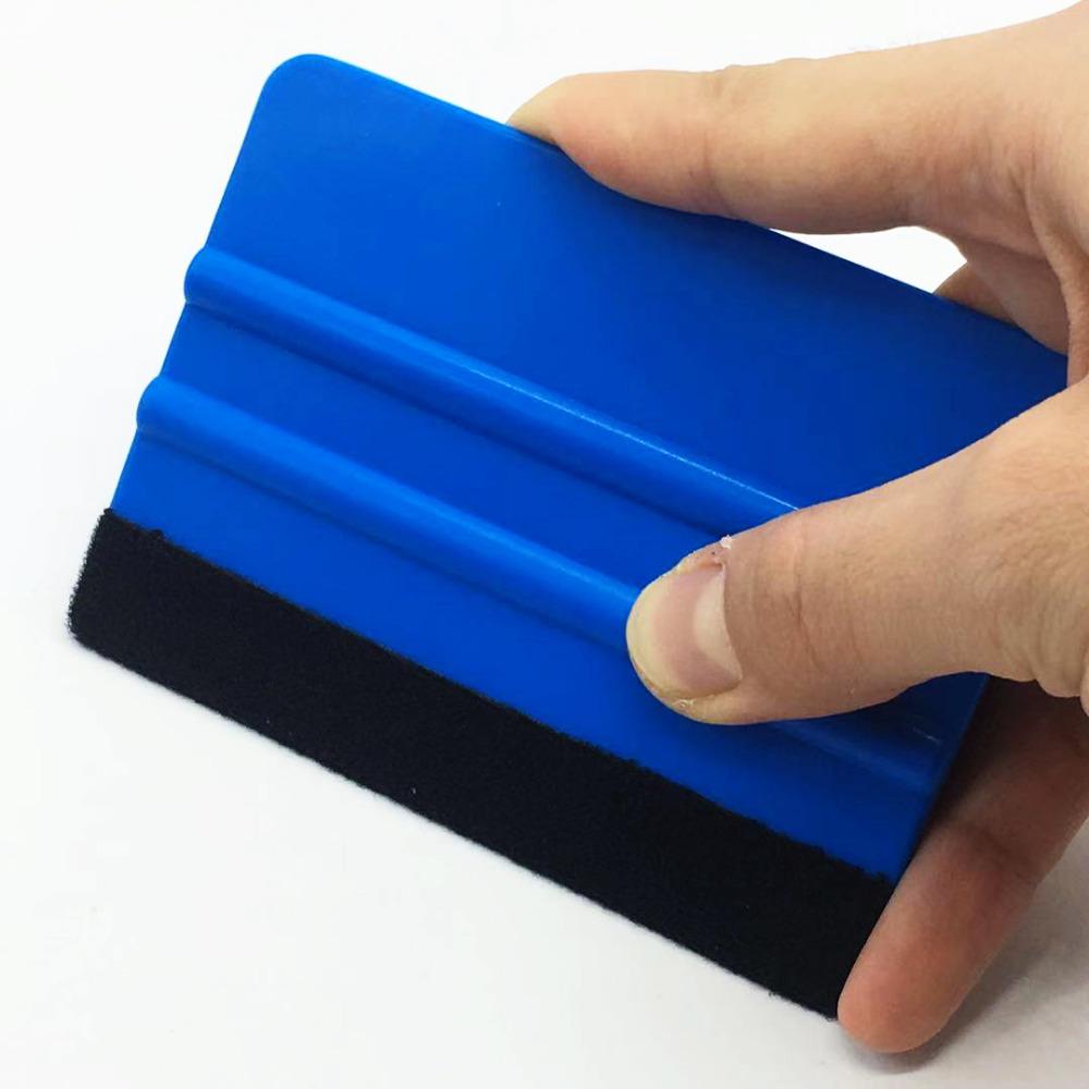 1pc Vinyl Suede Soft Felt Car Styling Accessories Car Foil Tool Squeegee Scraper Sticker Tool