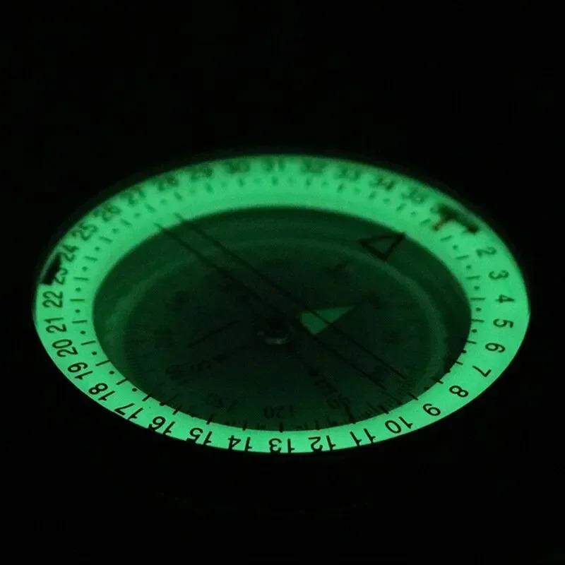 High Precision Compass Professional Outdoor Camping Multifunctional Military Green Precise Geological Tactical Compass