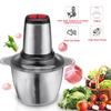 3L 300W 2 Speeds Capacity Stainless Steel Electric Chopper Meat Grinder Multifunction Mincer Food Processor Slicer For Meat Bean