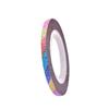 1 Pieces Color Stripe Tape Roll Nail Art Metal Creative Sticker Mixed Color Nail Decoration Tool