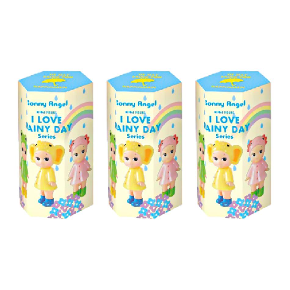 S Angle Серия 'Я люблю дождливый день' Слепой бокс Милая мини-фигурка Аниме-персонаж Модель куклы Декоративная игрушка Подарок для детей Коробка-сюрприз