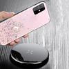 Блестящий силиконовый чехол со звездами и блестками для Samsung S25 Ultra S24 FE S26 S23 S22 Plus A16 A56 A57 A36 A55 A35 A15 A25 A14 5G A26 A17 A37 Сияющий чехол с пайетками