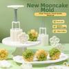 3D Pattern Pastry Baking Model Flower Shaped DIY Cake Mold Easy Clean Cookie Stamps  Kitchen Baking