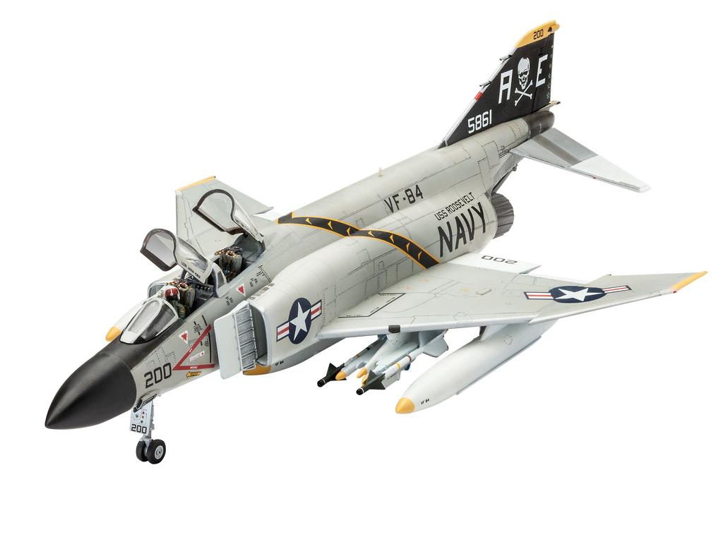 German Revell scale US Navy Phantom US Navy plastic model kit 03941 1/72 F-4J