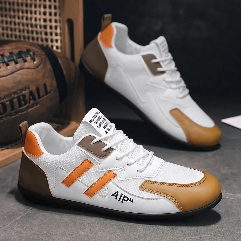 Модная мужская обувь Дышащая повседневная обувь На шнуровке Классическая сетчатая обувь Мужская обувь для улицы и вождения Модные легкие слипоны Zapatillas