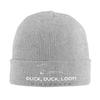 Funny Minnesota Duck Loon Beanie Hats  Knit Hat Unisex Adult Cool Elastic Caps Spring Gym Design Bonnet Hats