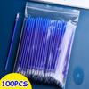 100pcs/set Erasable Gel Pen 0.5mm Erasable Pen Refill Rod Blue Black Ink Washable Handle for School Stationery Office Wr