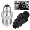 Male Flare Aluminum AN6-M16X1.5-ORB AN6-M18X1.5-ORB Straight Adapter Survival Turbo Oil Feed Adapter Fitting