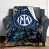 Snake Inter Milan Logo Blankets Flannel Printed Breathable Warm Throw Blanket for Home Office Bedspreads 0708a92